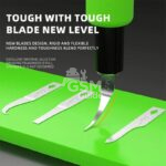 LUOWEI LW-K1 CPU Pry Knife – Lame de précision pour démontage CPU et retrait de colle IC – Image 2