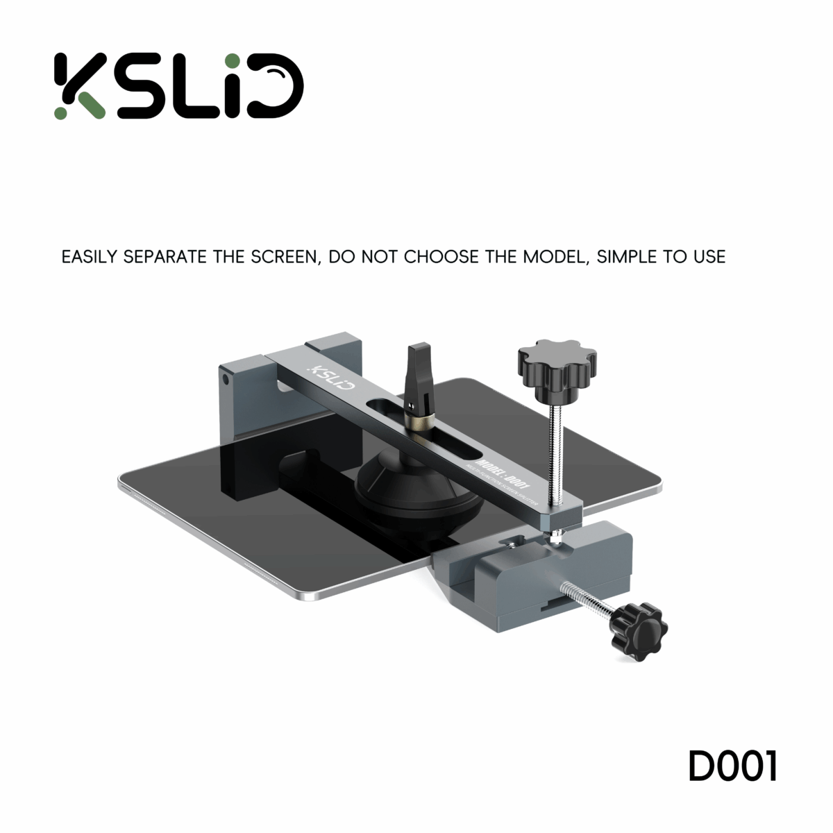 RF4 KSLID D001 Outil de séparation à ventouse puissante sans chauffage pour écran LCD, pince de démontage pour iPad et téléphone portable – Image 4