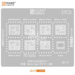 AMAOE QU-9 Qualcomm CPU Reballing Stencil AMAOE QU-9 Stencil The AMAOE QU-9 stencil is a professional BGA reballing stencil specially designed for Qualcomm Snapdragon flagship CPU repair and motherboard