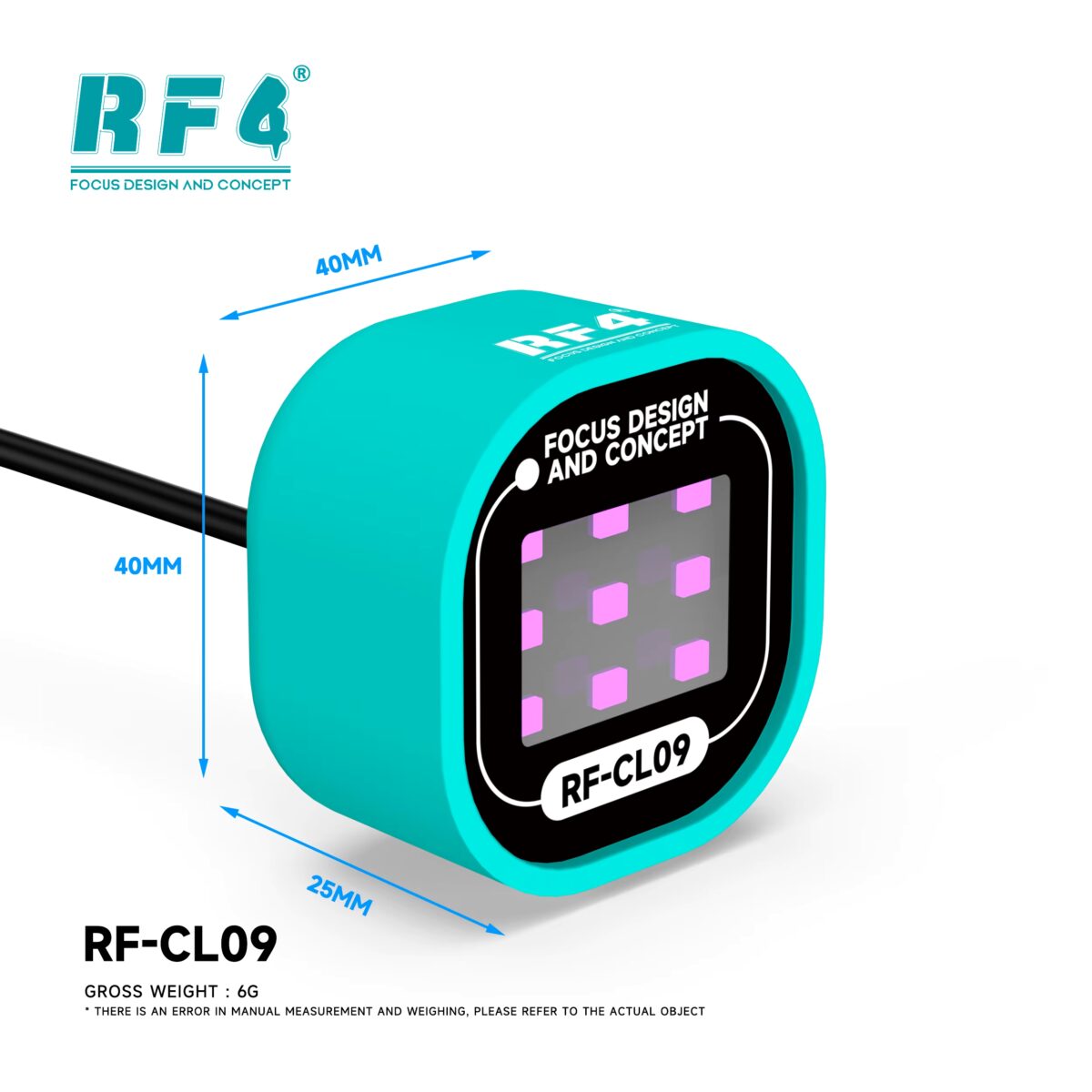 RF4 RF-CL09 Precision Cleaning Tool – Outil de nettoyage professionnel pour réparation électronique – Image 4