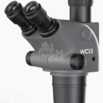 Microscope trinoculaire avec oculaires WF10X/22