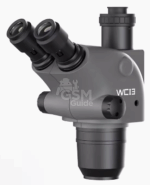 Microscope trinoculaire avec oculaires WF10X/22