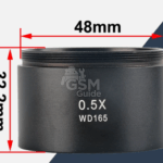 Objectif de microscope 0.5X WD 165