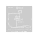 AMAOE S908-012 Middle Layer Reballing Stencil For Samsung S22 Ultra