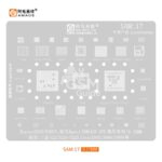 AMAOE SAM-17 Reballing Stencil For Samsung S22 Series