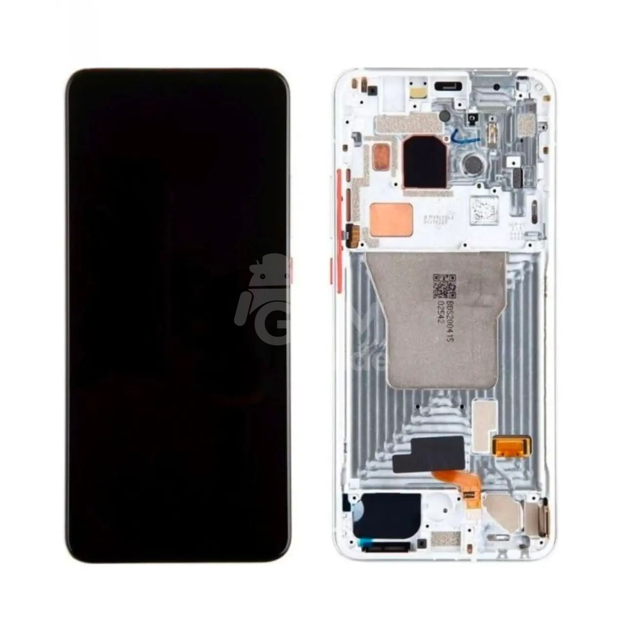 Ecran Tactile Oled avec Châssis Xiaomi Poco F2 Pro Blanc Afficheur avec socle Oled Xiaomi Poco F2 Pro Blanc – Image 1
