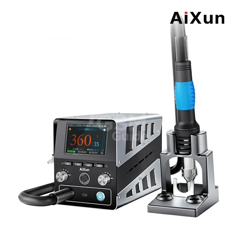 1720668493 H314 1400W Smart Hot Air Rework Station Heating Intelligent Rework Station For SMD BGA Repair – Image 1