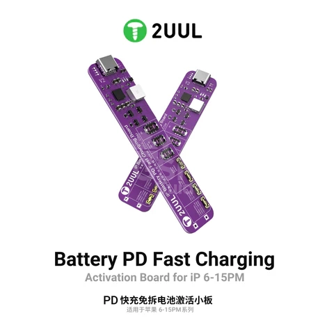 20240830-175718_470x 2UUL BT01 Battery PD Fast Charging & Activation Board for iP 6-15PM – Image 1