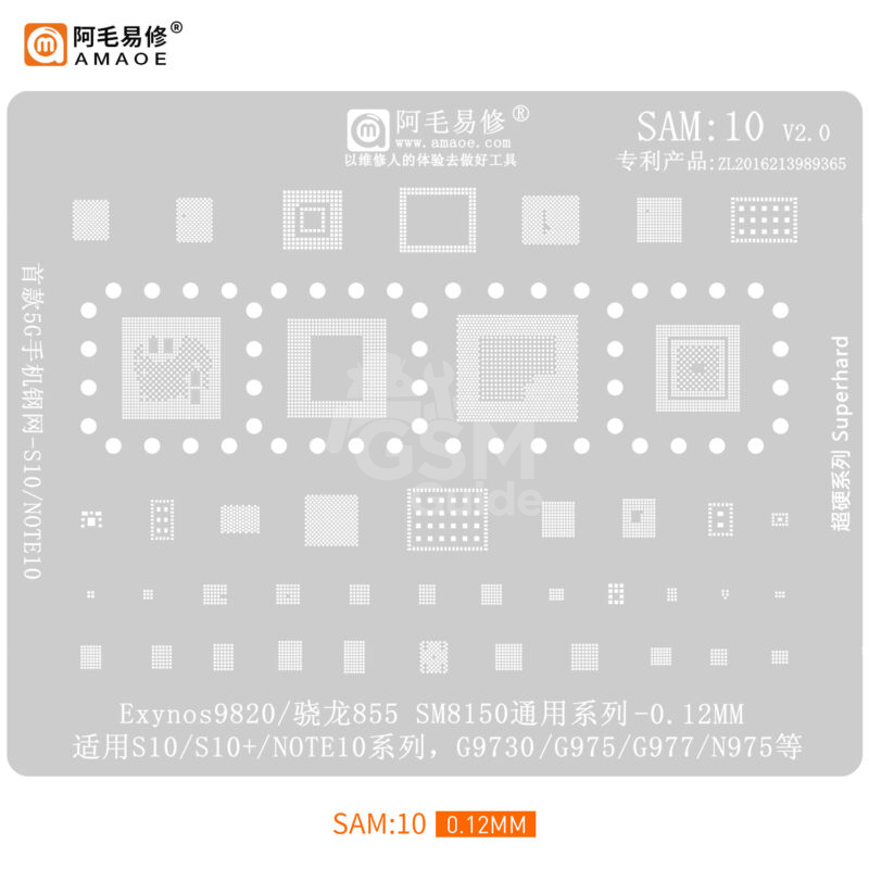 2025111008302461 AMAOE Stencil SAMSUNG SAM10 – Image 1