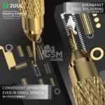2UUL SC96 Gold Plated FPC Connector Reballing Solder Bar (5 Bars/Pack without Handle) – Image 6