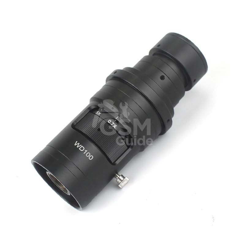 51KUZeaaP5L._SX800_ Amaoe 75mm Big View 1200W Pixel Industrial Camera Microscope HD Fixed Focus Lens – Image 1
