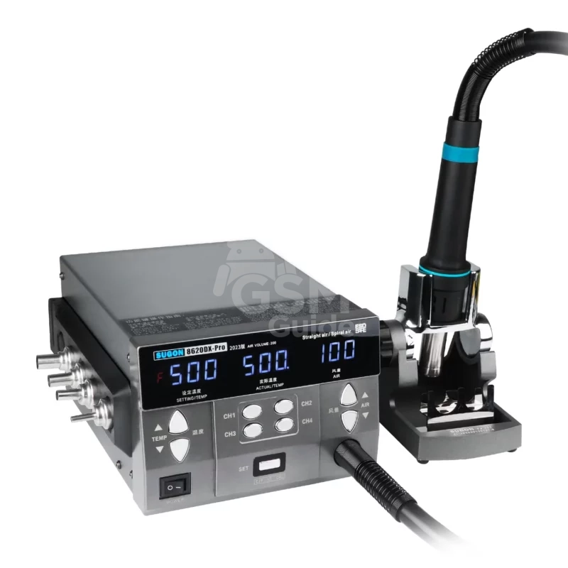 8620 Sugon 8620DX-Pro 1300W High Power Heat Gun Digital Display Desoldering Rework Station – Image 1