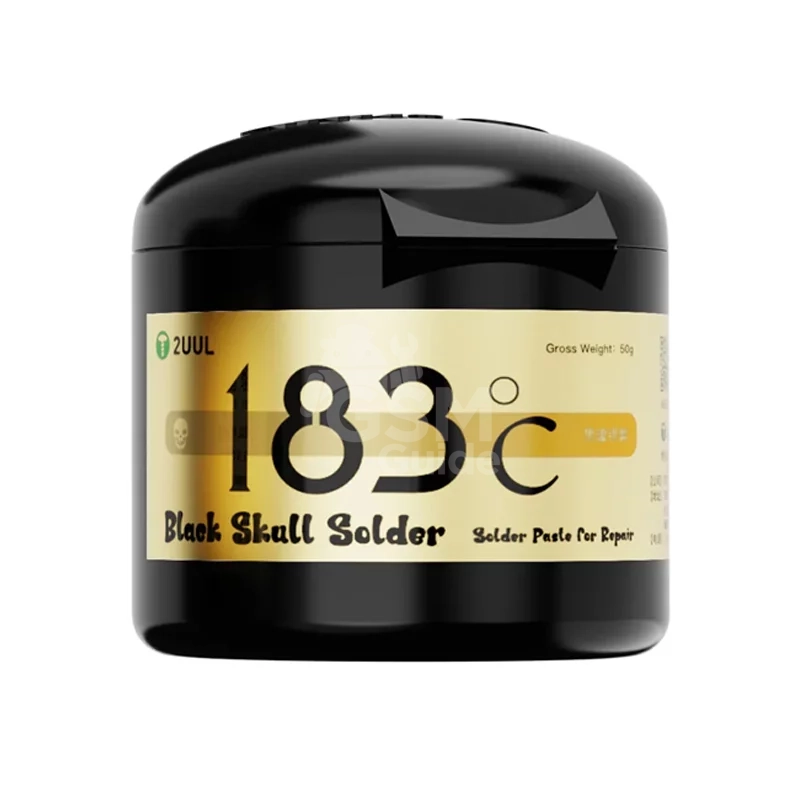 94320250609161301 2UUL BS183 183℃ 50g Black Skull Solder Paste – Image 1