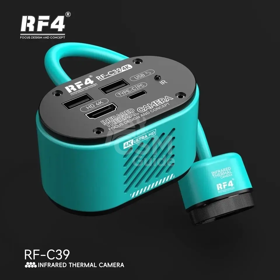 GMkXkijk RF4 RF-C39 2 in 1 4K Visible And Infrared Dual-Spectral Thermal Camera Short Circuit Tester Infrared Thermal Camera – Image 1
