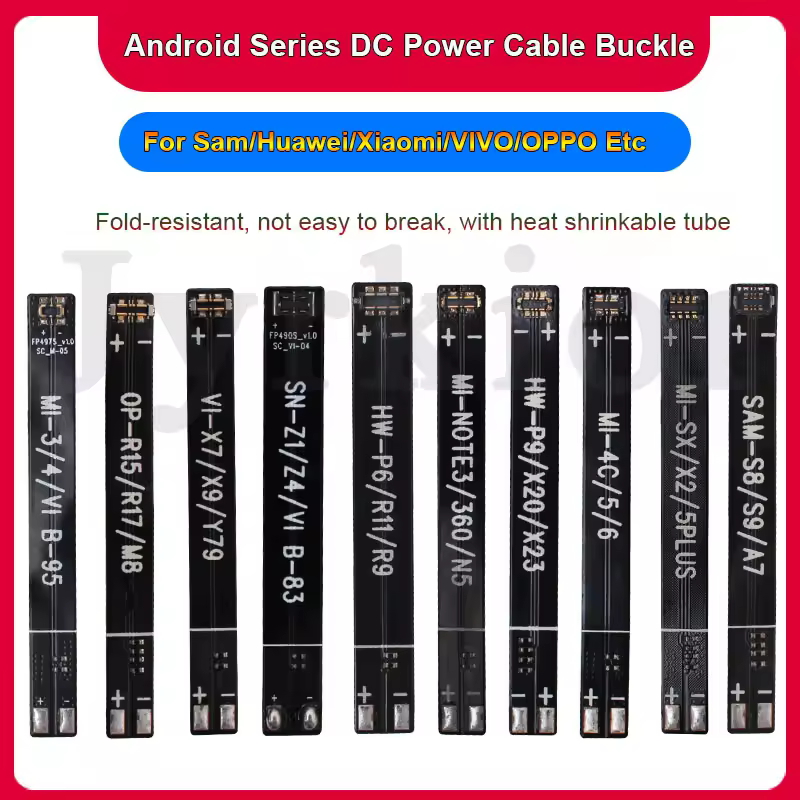 H5a0c07714cca441aa7775663b4cce088H.jpg_960x960q75.jpg_ Jyrkior For Huawei/Samsung/Xiaomi/OPPO/VIVO Motherboard Clip Battery Male Buckle Android Phone DC Power Supply Cable Connector – Image 1