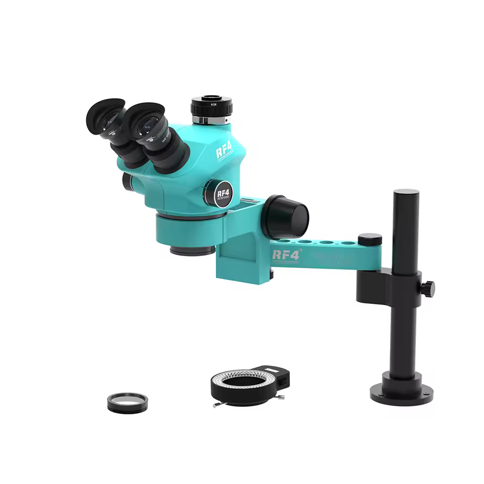 He20d4ce2650747558848eaec729d1266D.jpg_960x960q80 RF4 7X To 50X TRINOCULAR STEREO MICROSCOPE – Image 1