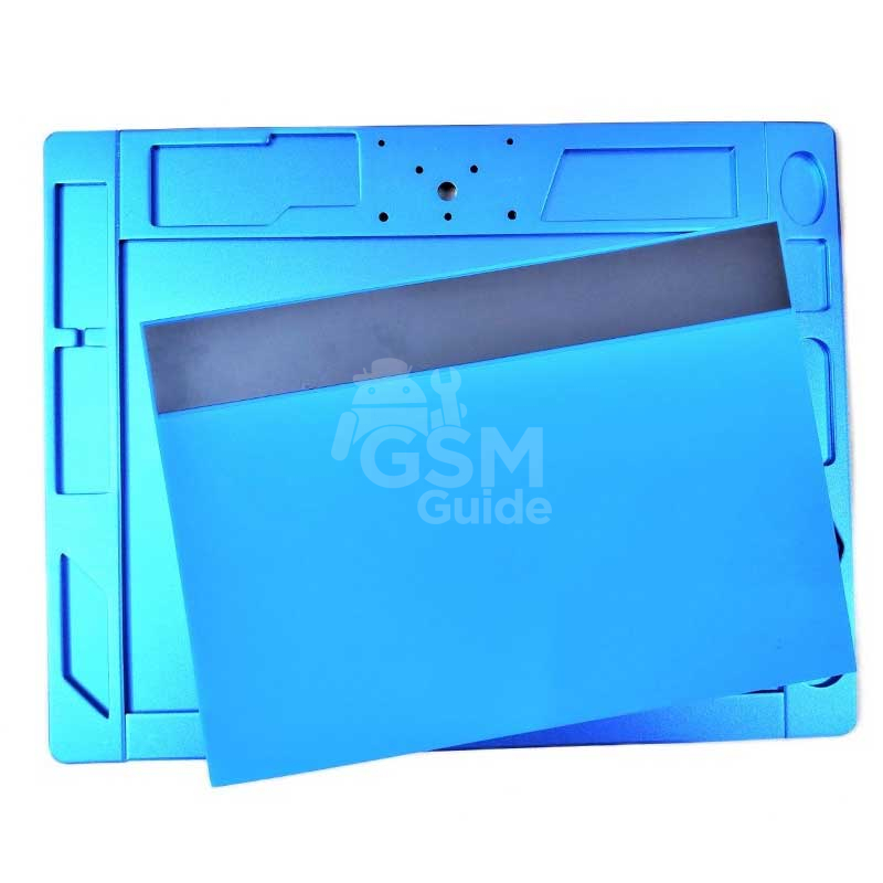 METAL-BASE-MAT-TE-507 Tapis métallique pour microscope TE-507 – Image 1