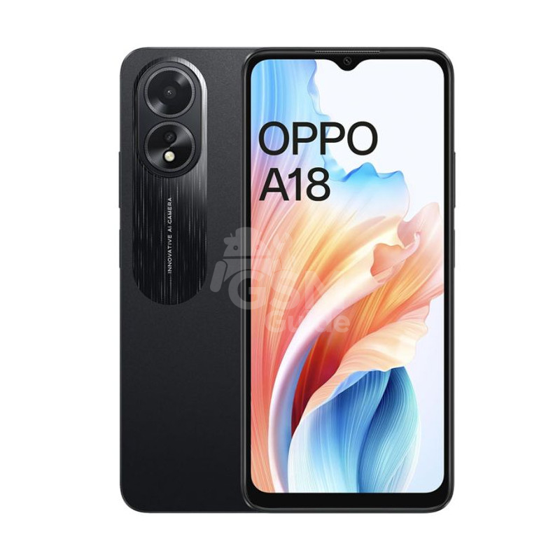 Mobile OPPO A18 4128 Glowing Black Mobile OPPO A18 4/128 Glowing Black – Image 1