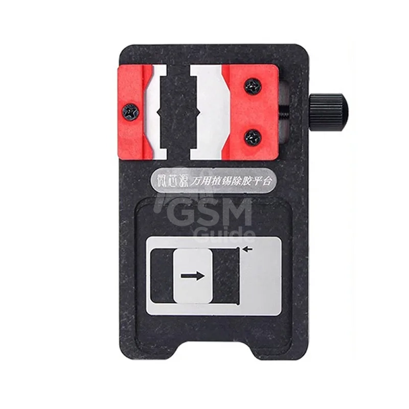 S9209dc981a0a4540aca1f6333561df7a9 WXY Universal BGA reballing stencil kit holder with 64Pcs BGA stencil for iphone EMMC MTK Hisilicon Qualcomm Snapdragon – Image 1