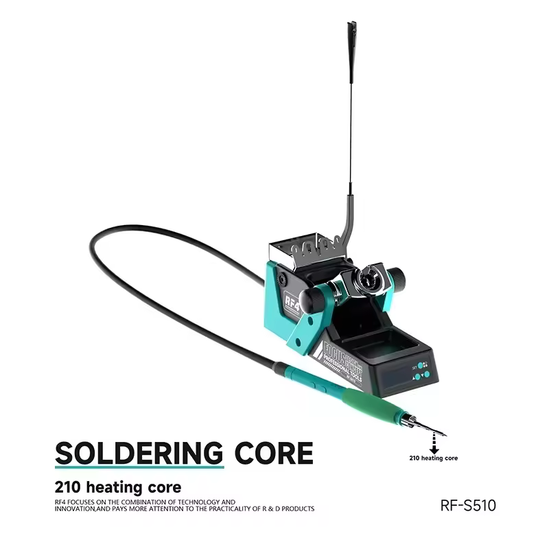 S9e1c128834b74ddf96b8527e12dc02e0r.jpg_960x960q75.jpg_ RF4 New Intelligent Soldering Station RF-S510 Type-C PD Fast Charging, HD LCD Screen Mobile Phone Motherboard Chip Repair Tool – Image 1