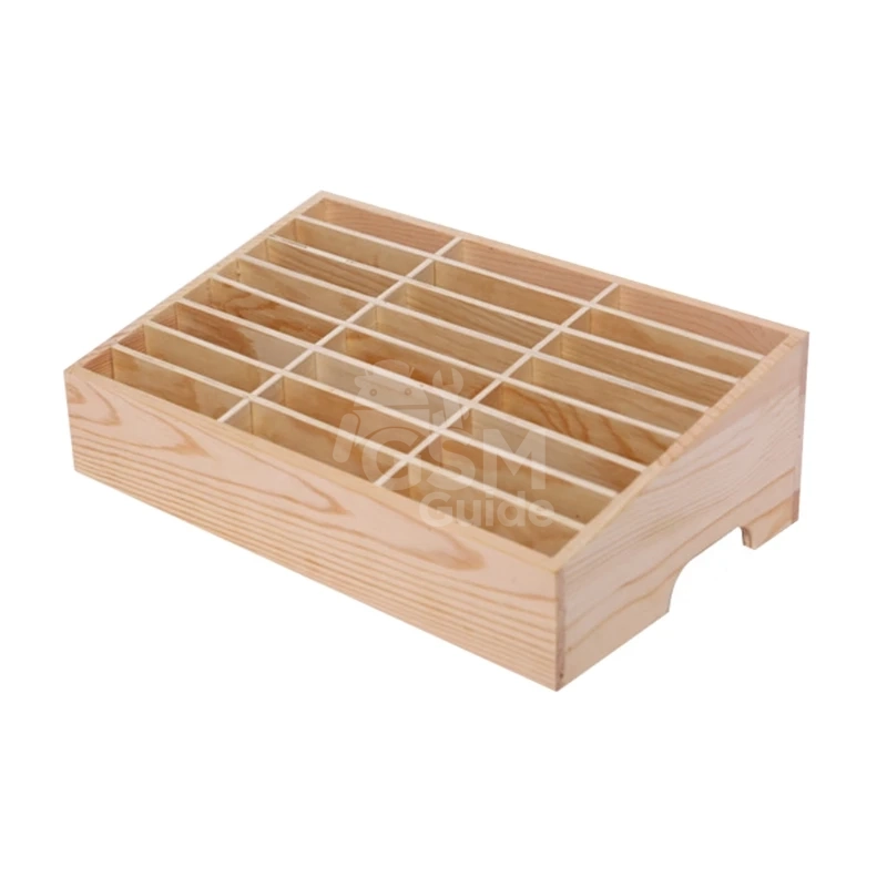 Wooden multi-function storage box for tools Wooden multi-function storage box for tools – Image 1