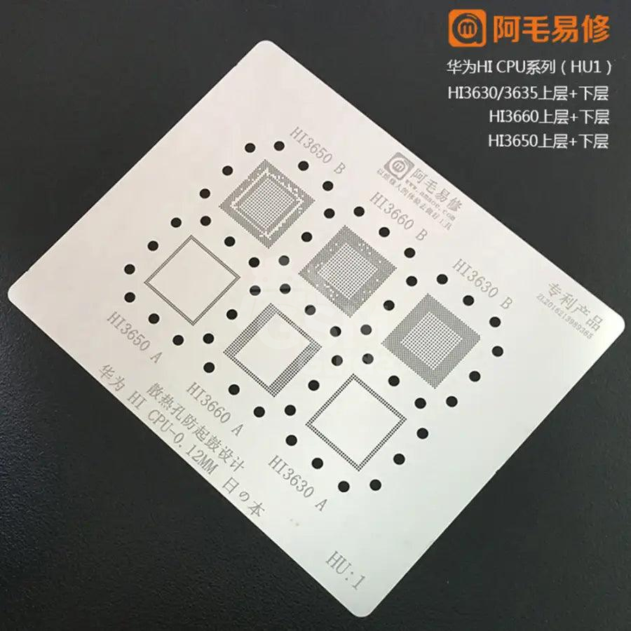 amaoe-bga-reballing-stencil-for-huawei-cpu-hu-1-4-china-phonefix-2 Pochoir CPU Android Amaoe HU 1-3 – Image 1