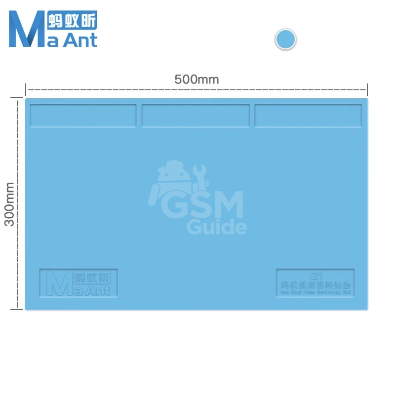 bleu MaAnt G1 High Temperature Insulation Silicone Pad – Image 1