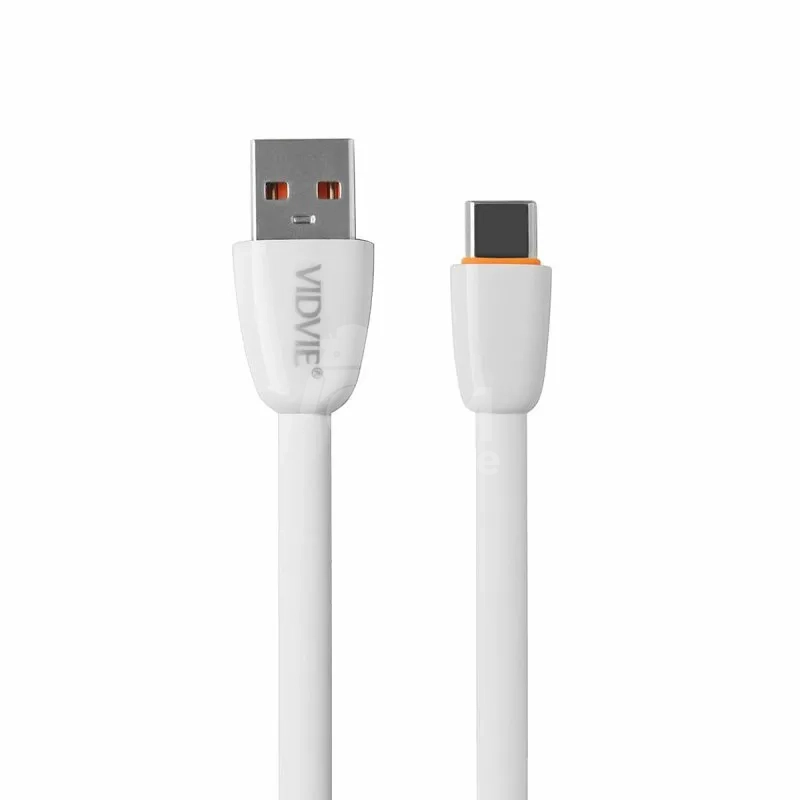 cable-vidvie-cb411-usbtype-c-1m-white Câble Vidvie Type-C CB411T – Image 1