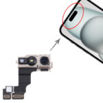 Caméra frontale FaceTime Face ID iPhone 15