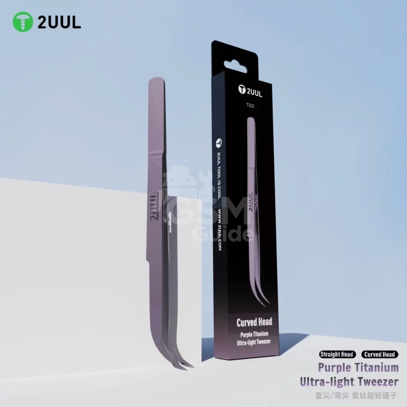download-2024-07-05T013014.965 Pince ultralégère 2UUL en titane violet pour réparation précise de cartes de téléphone – Image 1