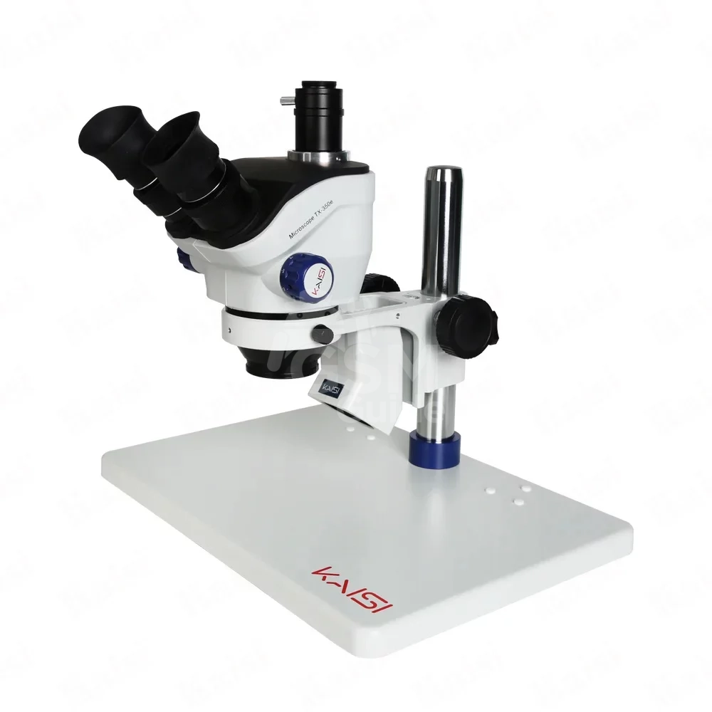 kaisi-1 Kaisi TX-350E 7X-50X Microscope with Big Base – Image 1