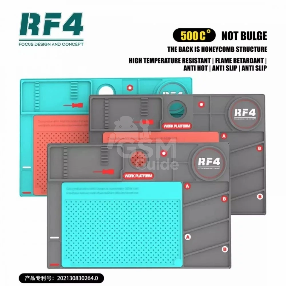 mat2-1000x1000-1 RF4 RF-PO2 Heat Resistant Silicone Maintenance Pad With Thermoplastic Work Mat – Image 1