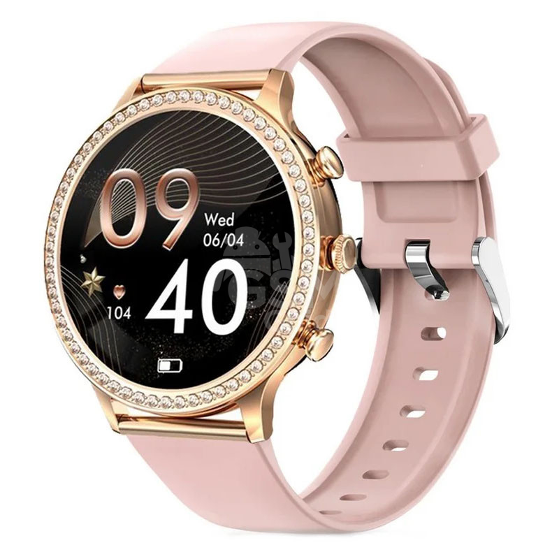 montre-connectee-haino-teko-rw16-rose HainoTeko RW-16 – Image 1