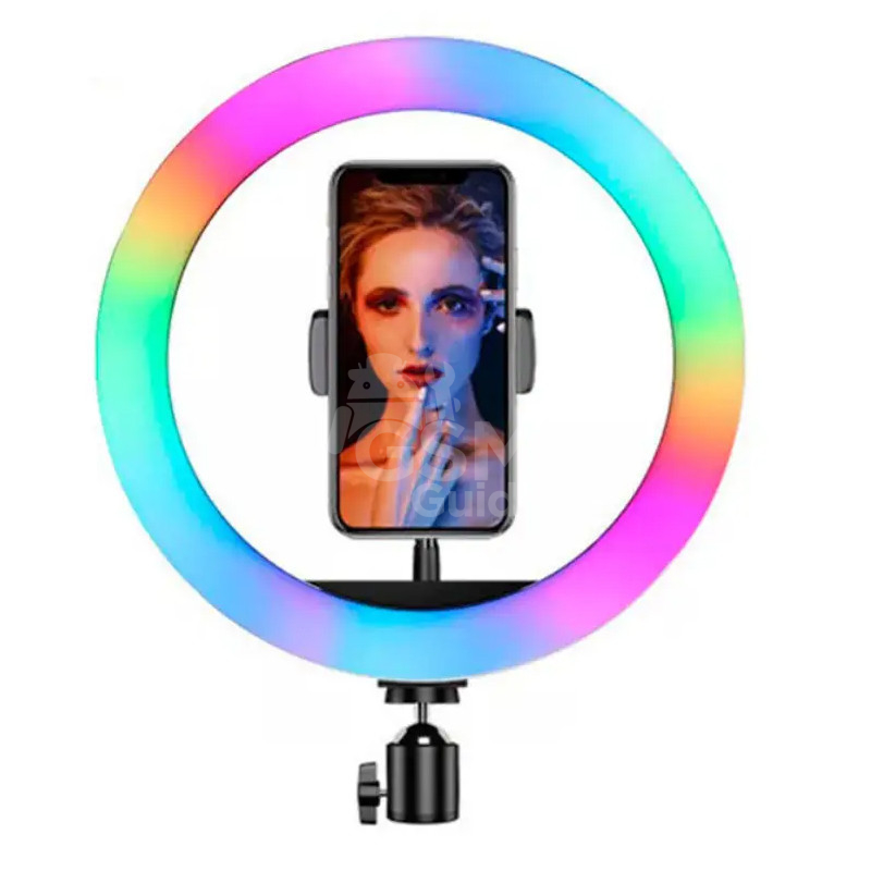 ring-light-rgb-3d-14-pouces-noir Ring Light RGB – Image 1