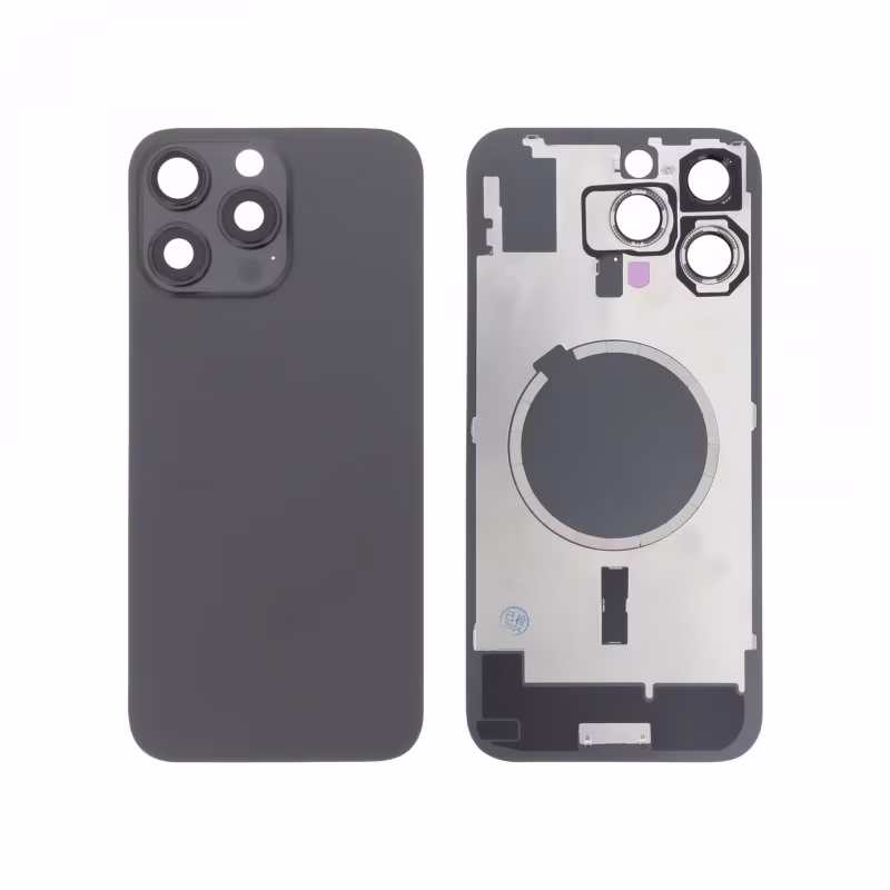 vitre-arriere-titane-noire-pour-iphone-16-pro-max Vitre arrière complète pour iPhone 16 Pro Max – Image 1