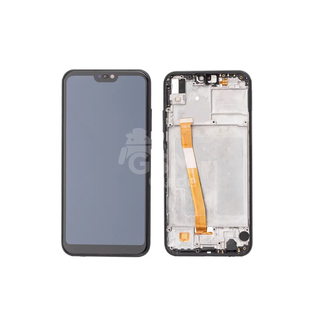 18500 (1) Afficheur OEM avec cadre pour Huawei P20 Lite Noir – Image 1