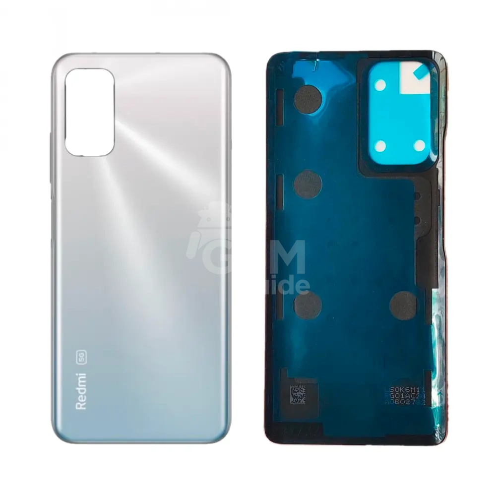 30257 Cache Arrière Premium Xiaomi Redmi Note 10 5G Argent Chrome – Image 1