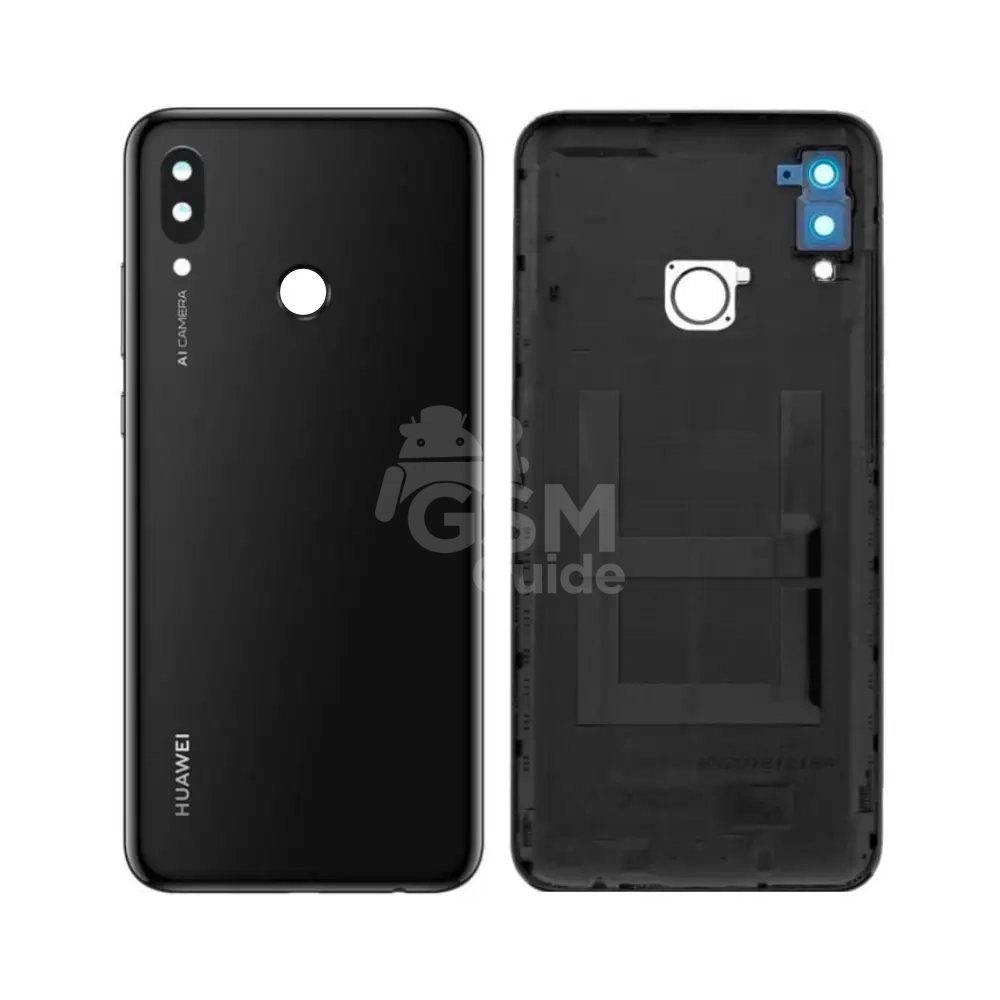 30444 Coque arrière Premium Huawei P Smart 2019 – Noir – Image 1