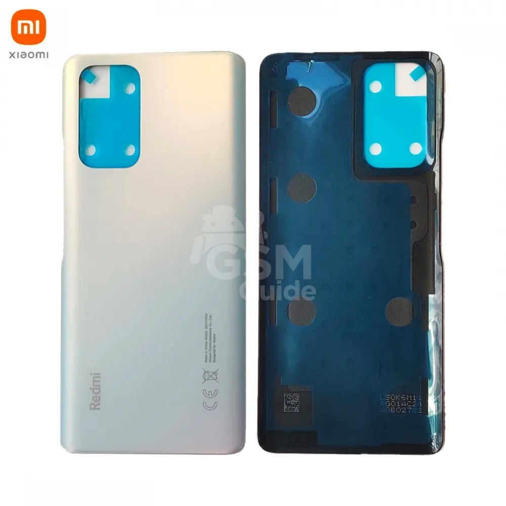 34077 Cache Arrière Original Xiaomi Redmi Note 10 Pro 4G Bleu Glacier – Image 1