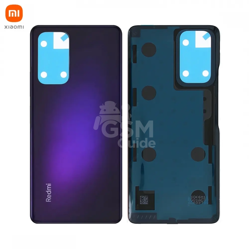 34670 Cache Arrière Original Xiaomi Redmi Note 10 Pro 4G Nebula Purple – Image 1