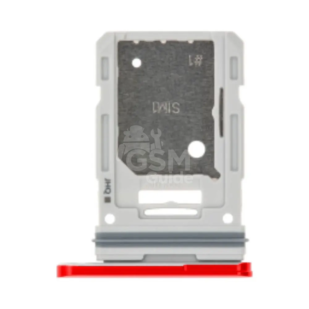 39585 Tiroir SIM Premium pour Samsung Galaxy S20 FE 5G/Galaxy S20 FE 4G rouge – Image 1