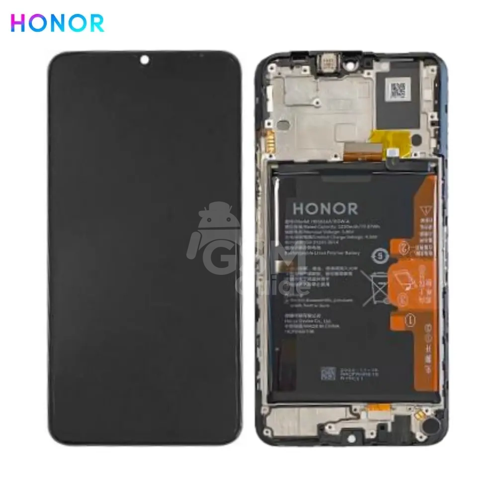 39816 Afficheur complet original Honor X7a noir – Image 1