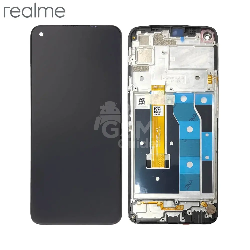 40438 Afficheur Original Realme 6s Noir – Image 1