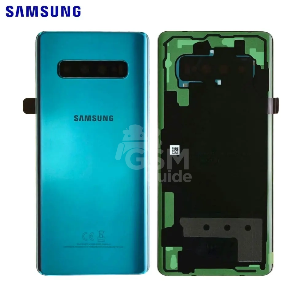 43229 Coque arrière officiel pour Samsung Galaxy S10 Plus vert – Image 1