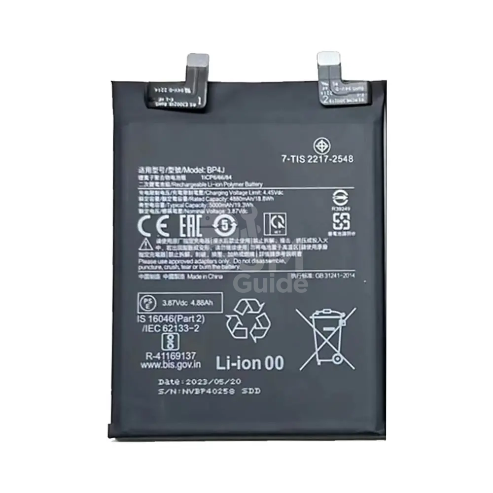 43807 Batterie Premium Xiaomi Redmi Note 12 Pro+ 5G – Image 1