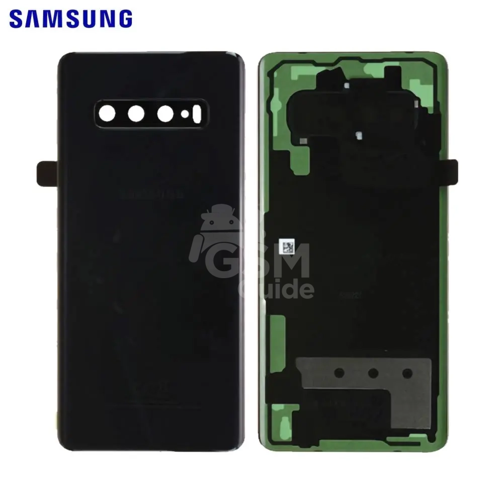 44147 Coque arrière officiel pour Samsung Galaxy S10 Plus noire – Image 1