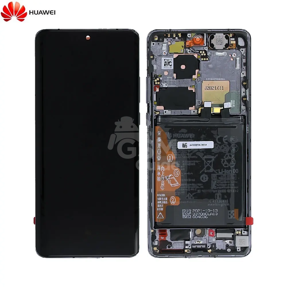 45397 Afficheur complet original Huawei P50 Pro Noir – Image 1
