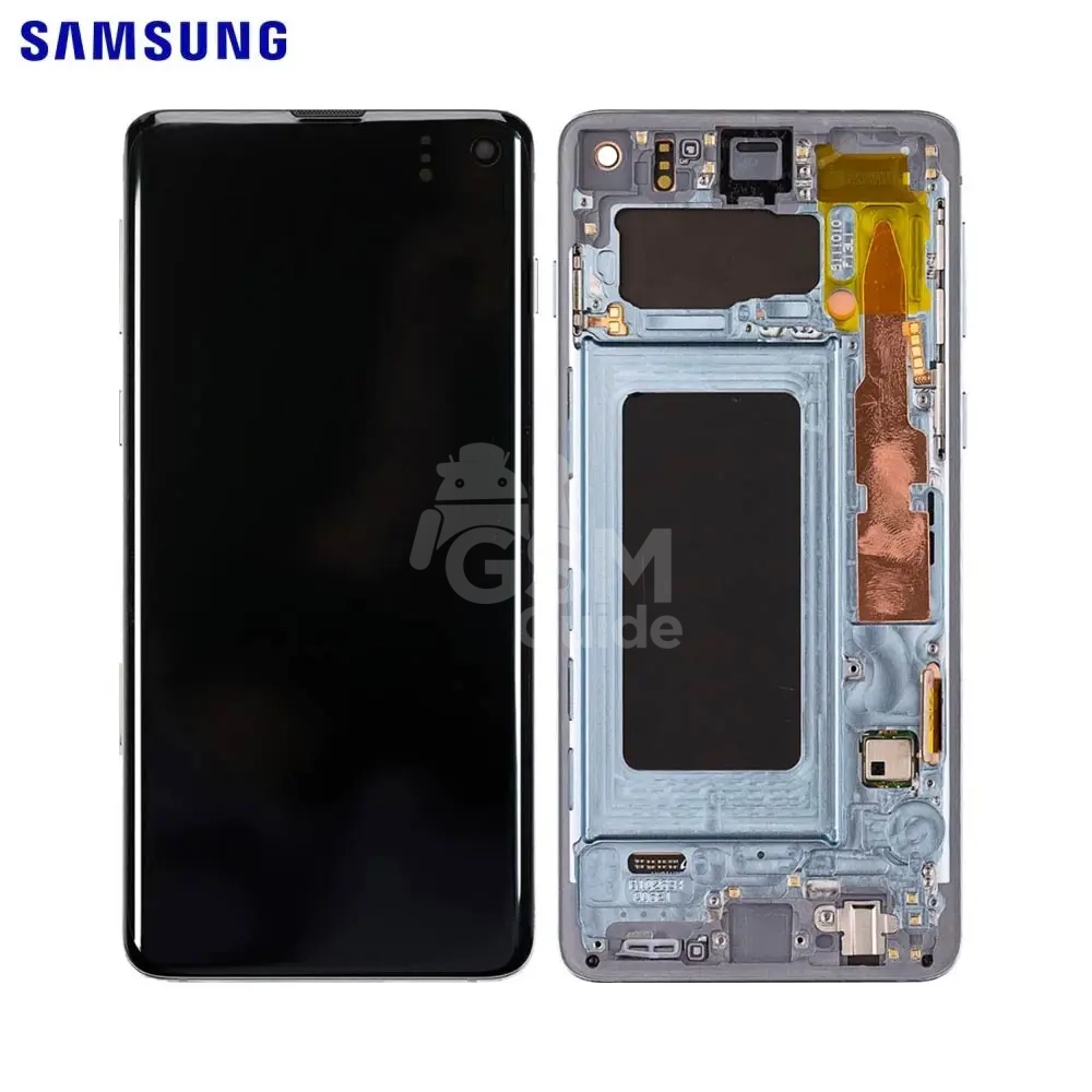 46040 Afficheur complet Change Glass Samsung S10 4G Bleu – Image 1