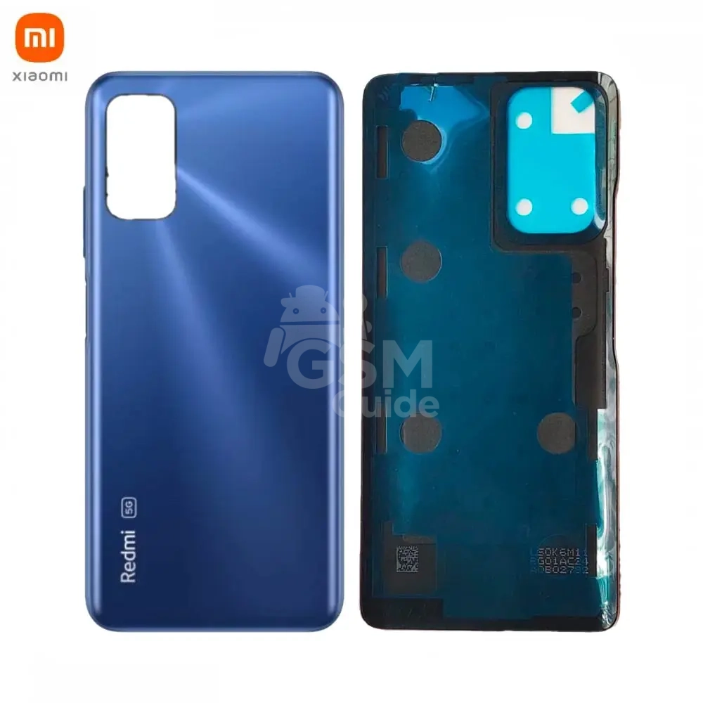 63081 Cache Arrière Original Xiaomi Redmi Note 10 5G Bleu Nuit – Image 1