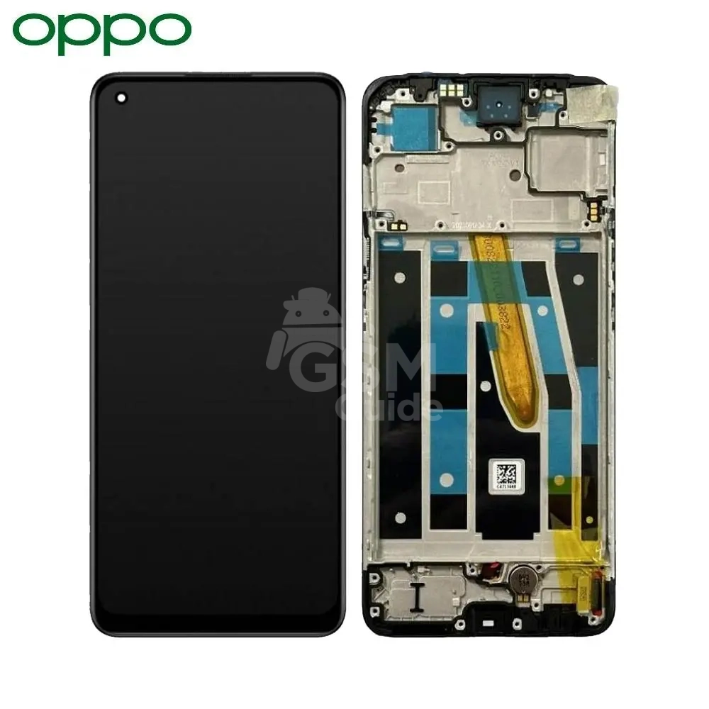 69163 Afficheur d'origine OPPO Reno8 T (CPH2481) 4130422 Noir – Image 1